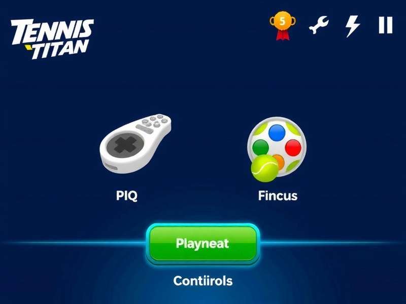 Tennis Clash Game Controls